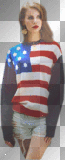 ldr ' red white blue transparent