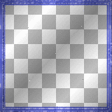 FRAME BORDER GLITTER BLUE