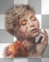 soave woman autumn orange
