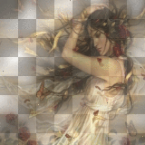 woman fantasy autumn 