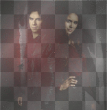Damon and Elena
