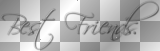 Best Friends - text - deco - silver - grey - black and white - black - white - LoveOnlyYouu