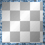 FANTASY EMO FRAME GLITTER ANIMATED LIGHT BLUE