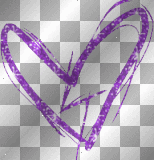 EMO HeartThats Broken~Purple©mousey2012