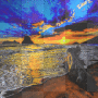 Coastal Sunset-1C, 400X400, Animated