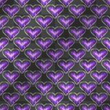 Purple Hearts Background