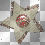 Xmas, star, vintage, deco, scrap