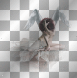 artemia transparent woman-angel-white fantasy-goth