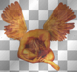 Sad Angel Man Wings_
