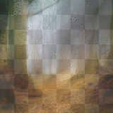Kerstie: Misty Forest Background