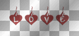 soave text valentine love red heart