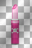 EMO SKULL lipstick PINK