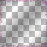 Frame glitter hearts pink