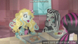 Frankie Stien, Lagoona Blue, and Draculaura 
