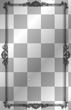 artemia transparent vertical-frame grey-black