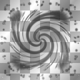 EMO FANTASY BACKGROUND TRANSPARENT SWIRL BLACK