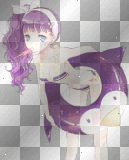 Violet Anime Girl Summer