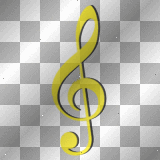 EMO MUSIC NOTE YELLOW