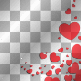 EMO BACKGROUND HEART RED