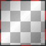 Emo animated frame red