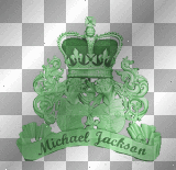 Michael Jackson Green Crown Trans!!!LW