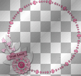 Vintage *true love* circle heart pink frame EndlessImpressions