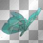 Butterfly fantasy vintage teal EndlessImpressions