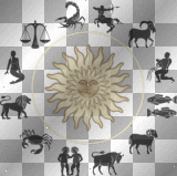 artemia transparent deco zodiac-sign(s)-in-circle