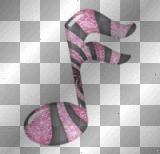 Emo Musical music note pink deco scrap EndlessImpressions