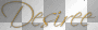 artemia text-texte name-tag-desiree(gold)