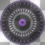 Circle mandala blauefee1976 Deco Anime Background black purple 