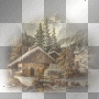 winter snow cabin background dubravka4