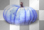 Pumpkin blue halloween