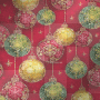 soave background animated christmas year texture ball  gold green red pink