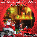 He's Checking His List...: by Maddi