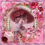 Vintage Rose Woman