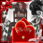 Gothic " be-my-Valentine-letter " Gothic " be-my-Valentine-letter "