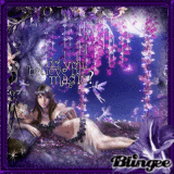 Magic Woman in Magic Forest