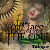 When I saw your face I knew you were the one ( xtina )
