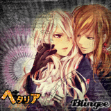Hetalia- Prussia(Female) and Hungary(Male)