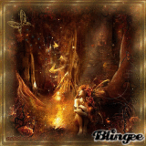 Fairies in the forest