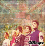 One direction. 