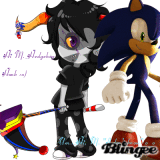 Gamzee and Sonic :3