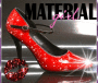 bright red high heel