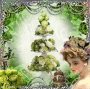 Tea for two and Green Roses for you Joyful226 Tea for two and Green Roses for you Joyful226