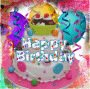 Happy Birthday Lollipop Cake