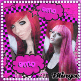 ***Emo Scene Girl In Pink***