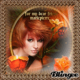 For my dear friend mariepierre