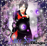 Alice Nine in violet
