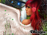 Her Long Flowing Red Hair